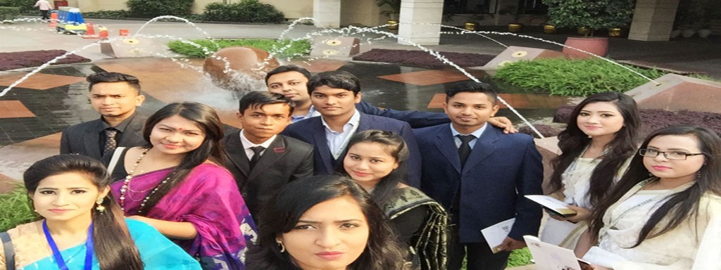A Group of Students of DBI College attended the Mega Event Organized by DCCI at Radisson Water Garden Hotel Dhaka.