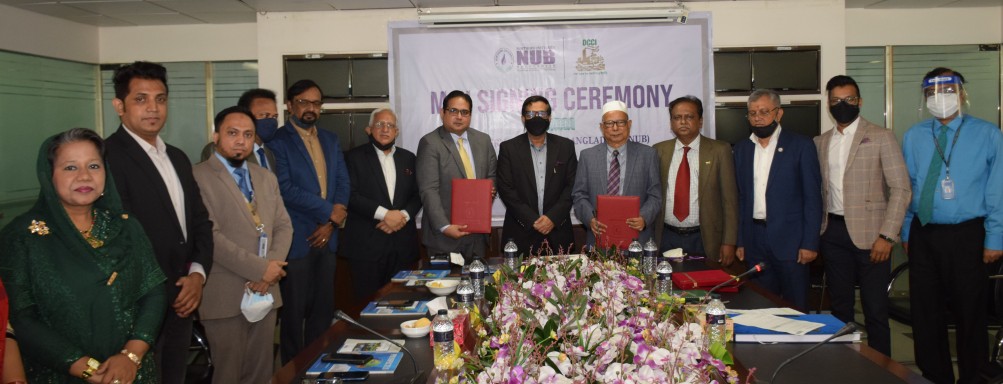 MoU Signing Ceremony Between DCCI and Northern University Bangladesh